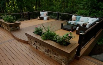 TimberTech high performance, low maintenance decking. 