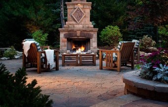 Belgard Hardscapes Backyard Fireplaces