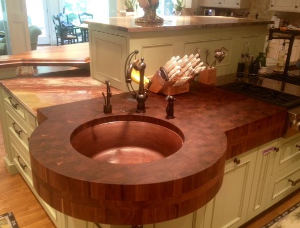 Craft Art Wood Countertops Kitchen Countertops