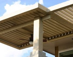 Equinox louvered roof patio covers