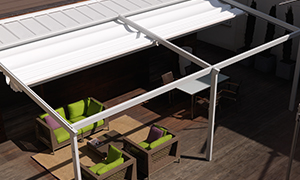 Morgab Outdoor Living Corradi mortorized screens & shading