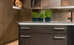 Wood-Mode custom cabinetry